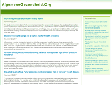 Tablet Screenshot of algemenegezondheid.org